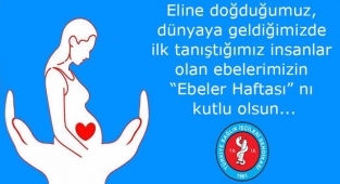 21-28 Nisan Ulusal Ebelik Haftası